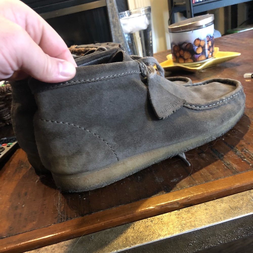 Clarke’s original wallabees size 12